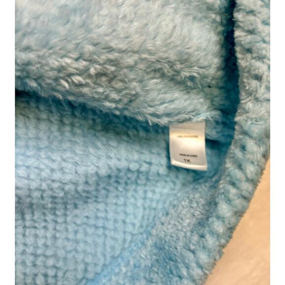 Muk Luks Plus 1X Fleece Pullover Sweater - Picture 3 of 4